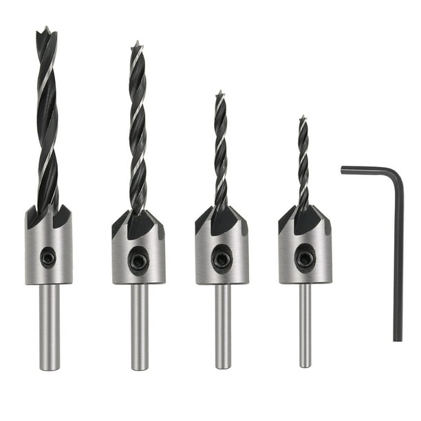 Craftsman countersink drill bit set deals