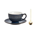 thumbnail image 1 of Taza de café Vintage, juego de tazas de flores de cerámica for el hogar, juego de tazas de té de la tarde for lavar a mano con leche, 1 of 7