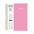 thumbnail image 2 of Juaoua 2026-2027 Planner Notebook,Spiral Bound Academic Planner, Weekly & Monthly Planner & Calendar,Hardcover Large Planning Agenda With Tabs for Writing Note or To Do List,Home Office Supplies, 2 of 9