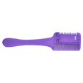 thumbnail image 3 of Peigne de Coiffure avec Poignée Double Usage Double Face Multiusage Amincissant pour Cheveux Hommes Accessoires de Rasage Barbier Taille-Cheveux Violet, 3 of 6