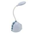 thumbnail image 3 of Small Desk Light, LED Lovely Looking Home Table Lamp Silicone ABS Comfortable Practical  For School Blue, 3 of 8