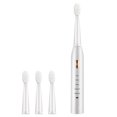 thumbnail image 4 of Cepillo de dientes eléctrico recargable, sónico, para blanquear los dientes, herramienta bucal, envío gratuito, para adultos, suave, 4 of 5