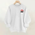 thumbnail image 2 of Enjoytime Womens Sweatshirts Cute Printed Crewneck Long Sleeve Pullover Tops Christmas Vacation Casual Sweatshirt White L, 2 of 6
