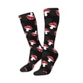 thumbnail image 2 of Bingfone Compression Socks for Women and Men Long Socks for Running Athletic Cycling Nurse-Cartoon Mushroom, 2 of 8