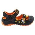 thumbnail image 4 of GP Toe Guard Sandals for Boys: 7610 Black Orange, EU26, 4 of 7