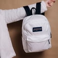 thumbnail image 3 of JanSport Unisex Super Break Denier Polyester Backpack, White, 3 of 3