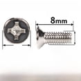 thumbnail image 1 of Tornillos de cabeza plana Phillips niquelados Tornillos para muebles Tornillos para máquina con cabeza avellanada y ranura cruzada Tornillo, 1 of 2