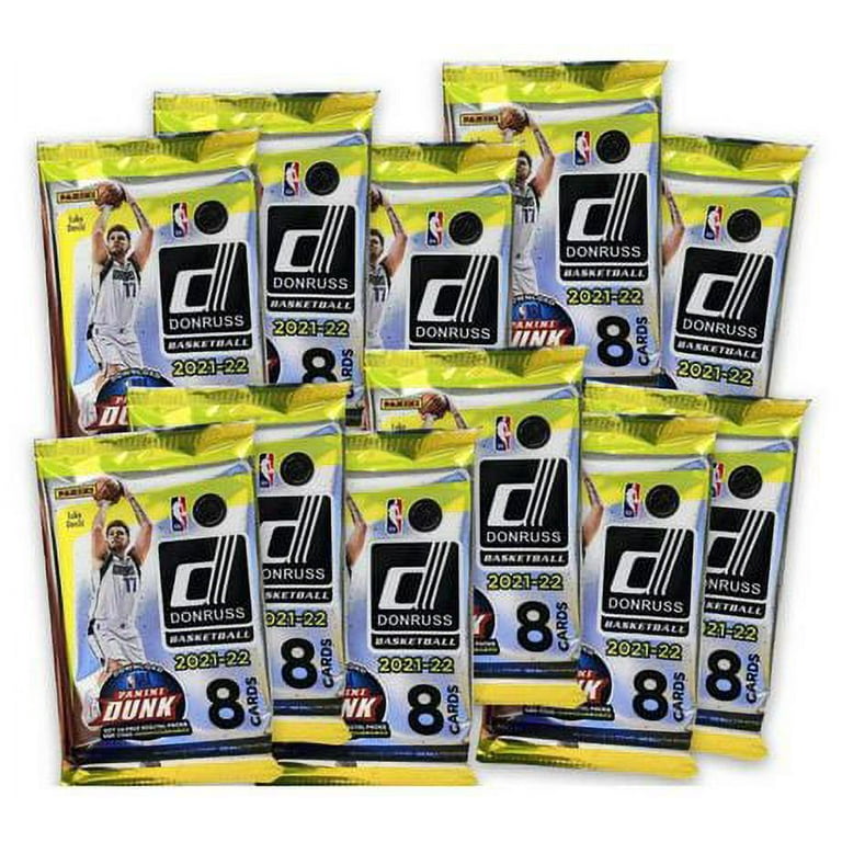 Panini Donruss 21-22 Basketball Value Box with 8 Cards per