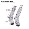 thumbnail image 5 of Haiem I Love USA Socks, Funny Novelty Crazy Design Cotton Socks Sports Socks Knee High Socks For Men, Women,1Pairs - Gift For Working Friends, 5 of 9