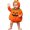 Green, variant on Pumpkin Hooded Fleece Zip Up Bodysuit for Baby Boys Girls Halloween Romper with Multiple Jack O Lantern Prints for Baby Boys Girls Newborn Infant
