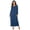 A-a-navy, variant on Women Ultra Soft Nightgown Long Sleeve V Neck Sleepwear Henley Button Down Night Shirt