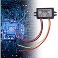 thumbnail image 3 of HUGFEGWE Convertisseur de Tension Continu 12V-24V à 5V/9V 1A vers Adaptateur d'Alimentation Module de Réduction de Tension Courant Continu CJB91-86717, 3 of 9