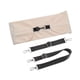 thumbnail image 4 of Almohada de viaje rellenable para equipaje extra con correa ajustable. Beige, 4 of 9