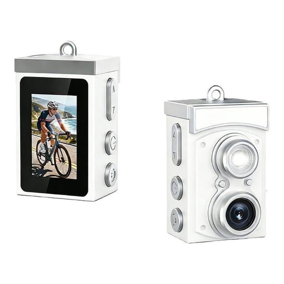 CEORPER Retro Camera 1080P Portable Vintages Very Small Camcorder 1.14Inch Screen CCDs