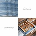 thumbnail image 6 of Placemats Set of 6, Blue Woven Placemat, Linen Place Mats for Kitchen/Dining Tables, Vintage Modern Abstract Art Ombre Washable Table Mats for Party, 6 of 8