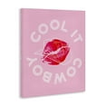 thumbnail image 3 of Stupell Industries Cool It Cowboy with Kiss Quotes and Sayings Painting Wrapped Canvas Canvas Art Print Wall Art, 16 x 20, 3 of 7