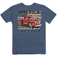 thumbnail image 2 of America - Driven By Freedom Ford Pickup Truck T-Shirt, 2 of 4