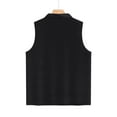 thumbnail image 5 of BXINGOHAI Men's Lightweight Softshell Vest Casual Full Zip Sleeveless Jacket for Golf Travel Hiking Running 2025 Today Black,M, 5 of 7