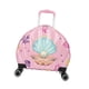 thumbnail image 4 of Equipaje para niños, linda maleta portátil con asa de aluminio, regalo para el Día del Niño Rosa, 4 of 9