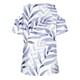 thumbnail image 4 of Camisas de Manga Corta para las Mujeres Blusa de Cuello Redondo de Impresión Casual, Top de Algodón de Imitación Ligero para el Hogar, el Uso Diario Y las Cuatro Estaciones, 4 of 4