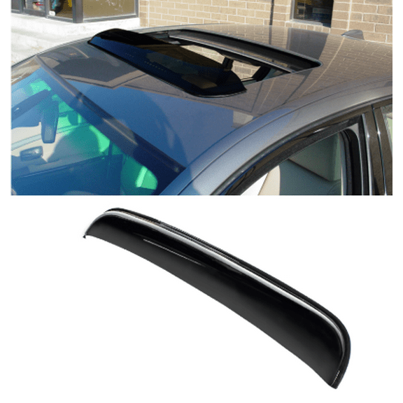43" Reinforced Acrylic Sun Rain Snow Guard Wind Deflector Vent Sunroof Top Visor