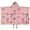 Ballet Princess Pattern, variant on Ballet Princess Pattern Hooded Bath Towel,50"x30" for Ages 3 To 12 Kids, Quick Dry Lightweight Soft Microfiber Hood Beach Towel Cover Up for Kids
