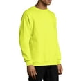 thumbnail image 2 of Hanes Men's and Big Men's Ecosmart Fleece Sweatshirt, up to Size 5XL, 2 of 6