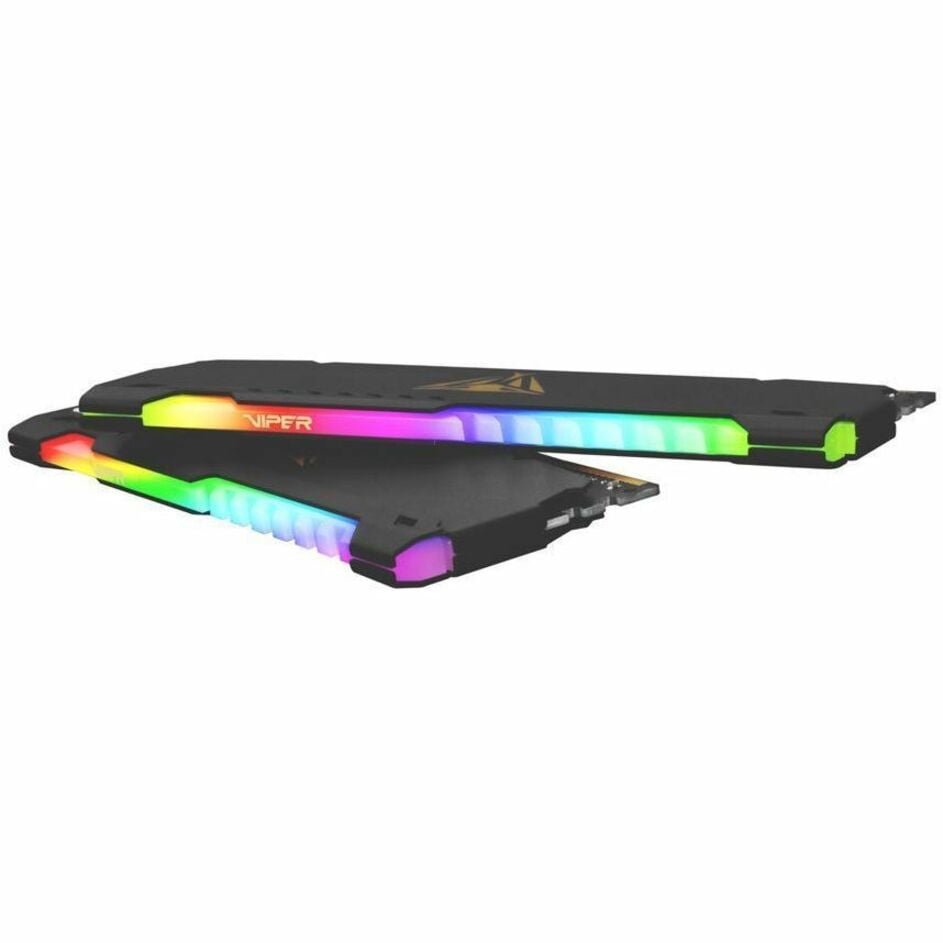 Patriot Viper Steel RGB DDR4 RAM 32GB (2X16GB) 3600MT/s CL18 1.35v UDIMM Desktop Gaming Memory Kit Compatible with XMP - PVSR432G360C8K