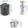 thumbnail image 4 of EcoNesxp Inc Transparent 3 Inc Remplacement de Rabat de Toilette GA715014, 4 of 4