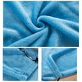 thumbnail image 6 of New & Trending, Vsgery Facecloth Corals Velvet Solid, Super Soft Cozy Blanket, Singles, Double, Air Conditioning, Fleece, Cozy, Warm, Comfort, Bedding, Home, Sleep|Flock,Blue, 6 of 9