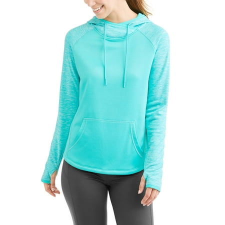 Women's Core Active Tunic Length Tech Fleece Hoodie - Walmart.com