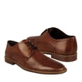 thumbnail image 1 of Zapatos de vestir Stylo para hombre simipiel cafe 401-PS, 1 of 1