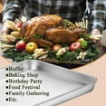 thumbnail image 4 of YQHWQ Baking tray 1H inch 5L Cookie baking tray Sliv, 4 of 5