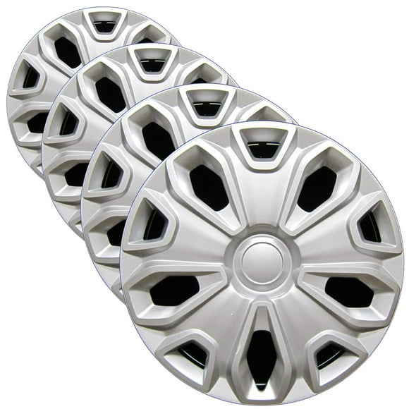 Premium Replica Hubcap Set, Replacement for Ford Transit 150, 250, and 350: 2015-2022, 16-inch Wheel Cover (4 Pieces)