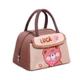thumbnail image 1 of Insulated Bag Organizer Large Capacity Lightweight Children Cartoon Bento Box Storage Bag, 1 of 5