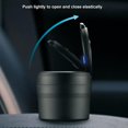 thumbnail image 3 of Cenicero portátil para coche YONGSHENG con luz LED autoextinguible y tapa, 3 of 5