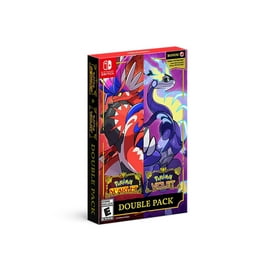 Nintendo Switch Pokemon Double Pack Scarlet Violet Games Walmart