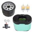 thumbnail image 3 of waltyotur Air Filter Oil Filter Kit Replacement for RZ4222F RZ5422 MZ6128 R322T Lawn Mower Tractor, 3 of 7