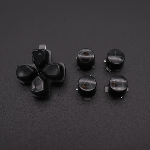Pour Remplacement de Manette PS5 Dpad & ABXY Boutons Gelée Clé de Déclenchement Pièce de Réparation pour PS5 Manette N1