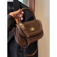 thumbnail image 2 of Bolso de terciopelo con diseño de nicho retro de otoño/invierno 2023, nuevo bolso de mujer, bolso cruzado popular, bolso cuadrado de mano, 2 of 5