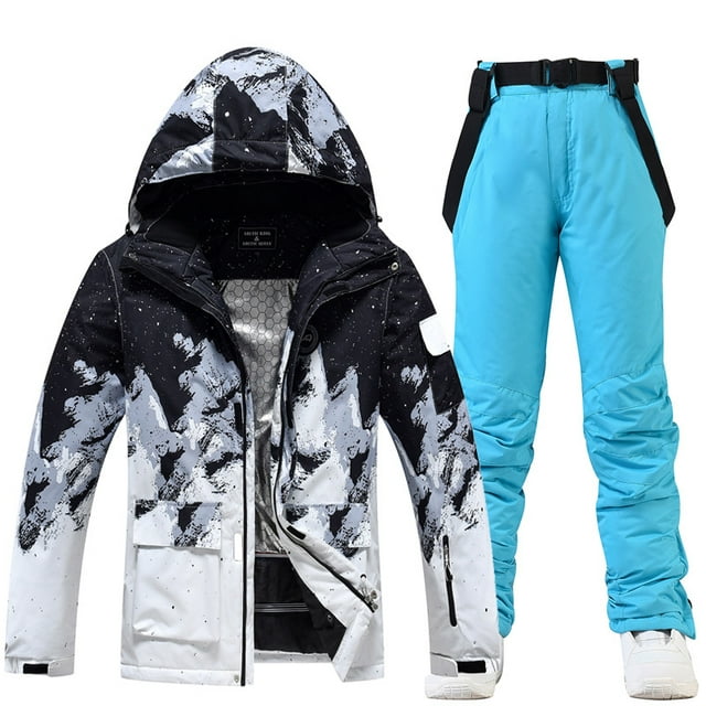 Combinaison de Ski pour Femmes Hommes Combinaison d'Hiver Extérieure Combinaison de Ski Simple Planche double Planche Combinaison de Ski