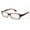 Brown, variant on Glasses Clearance Fashionable Eye Protection Glasses With Clear Scratch Wear Resistance Lenses, Great Secure Goggles For Women & Men