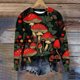 thumbnail image 1 of Xuyuer Women's Long Sleeve Hoodless Printed Casual Warm Sweatshirt, Cozy Pullover for Spring Comfort, Everyday Lounging and Seasonal Graphic Style, 1 of 5