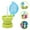 Green, variant on Water Bottle Straw Cap Children'S Anti Spill Water Bottle Cap With Tip 1 Count Reusable Beverage Bottle Cap Travel Accessories Drinkware Accessories For Juice Water Bottle Straw Cap