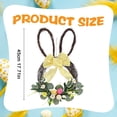 thumbnail image 3 of Jkkant Bunny Head Shaped Wreath Base - Metal Wire Frame for DIY Easter, Spring, Floral Craft Projects, 3 of 8