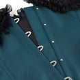 thumbnail image 5 of SRZYMJ Steampunk Corsets for Women Underbust Gothic Retro Corset Top Lace Up Bustier, 5 of 6