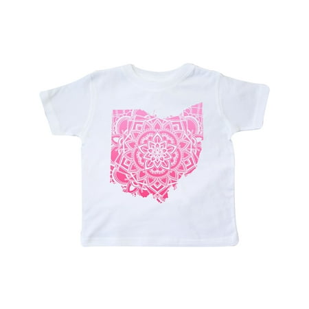 

Inktastic Ohio Silhouette Mandala Gift Toddler Boy or Toddler Girl T-Shirt