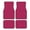 Maroon Purple, variant on 4-Piece Car Floor Mats Set, Maroon Crystal Velvet Automotive Front & Rear Floor Liners, Universal Fit for Car, Truck, SUV
