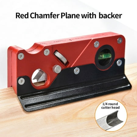 

1pcs Chamfer Hand Planer with Backer Woodworking Edge Corner Plane Manual Planer