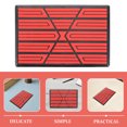 thumbnail image 3 of WHAMVOX 2Pcs Car Floor Mat Repair Patch Car Interior Parts Black PVC Anti-slip, 3 of 6